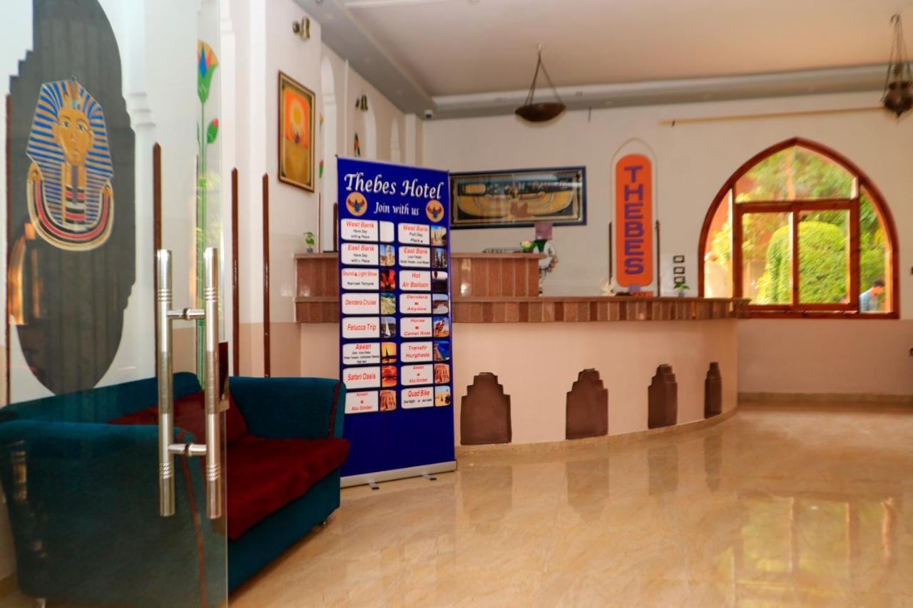 Thebes Hotel Luksor Exterior foto